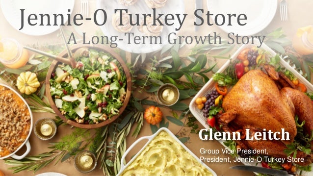 2017 investor day presentation jennie o turkey