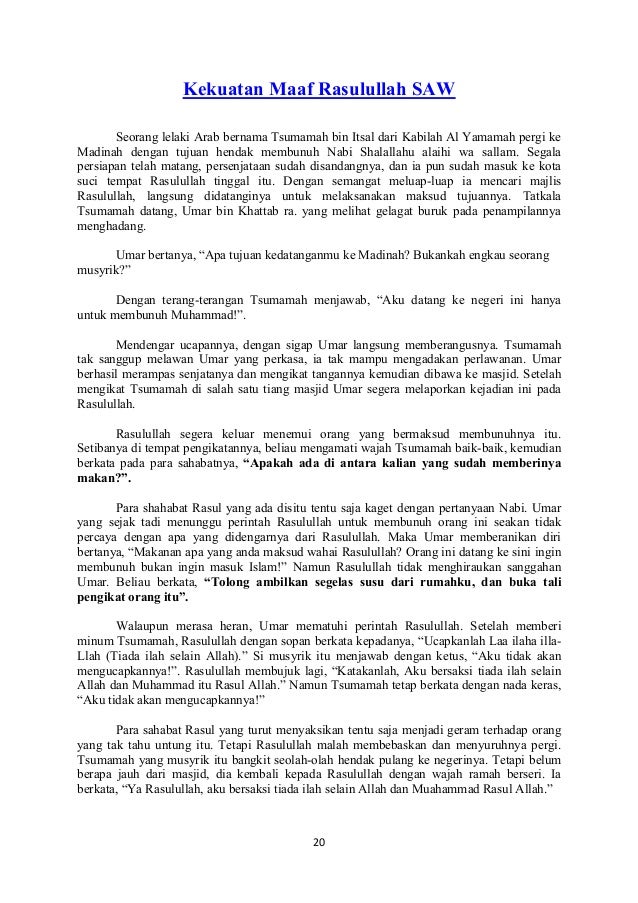 17 Kisah Penuh Hikmah