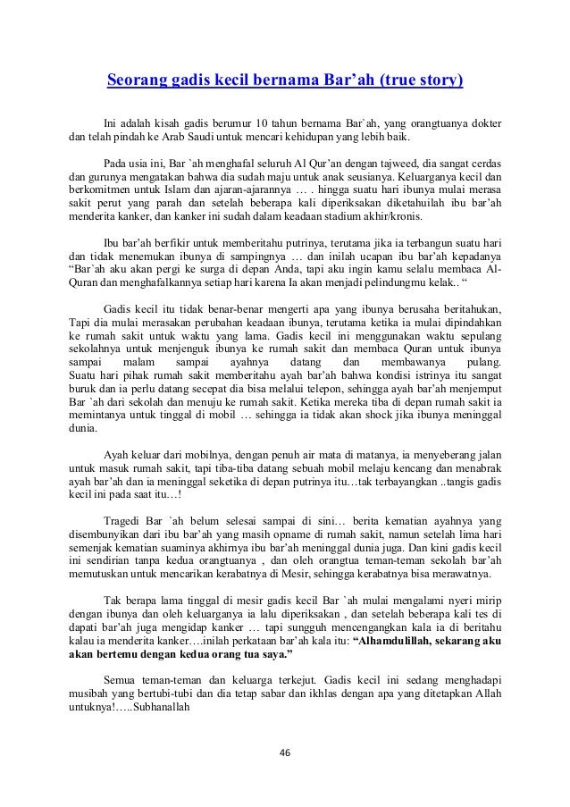 17 Kisah Penuh Hikmah