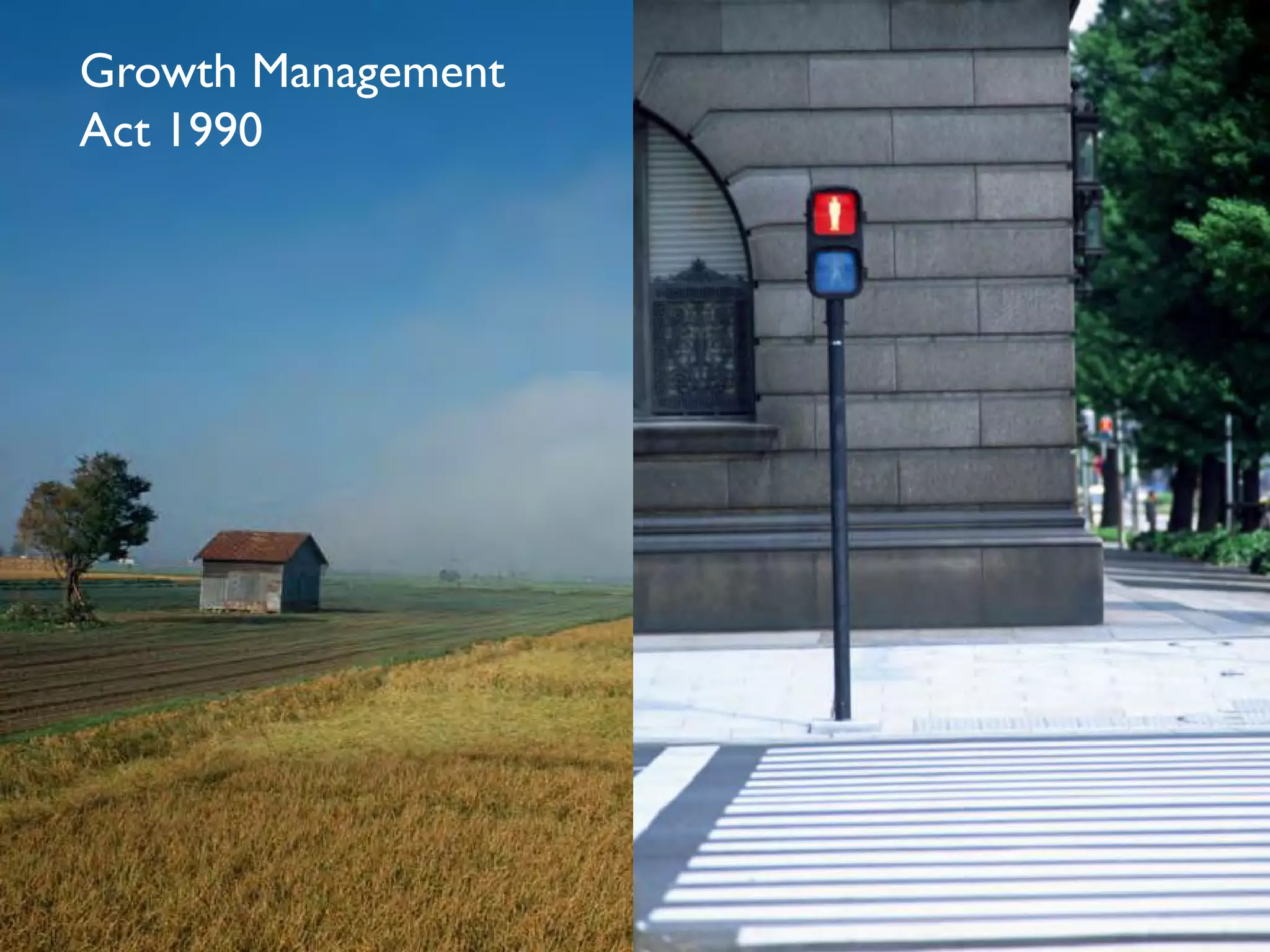 Growth Management
Act 1990
 