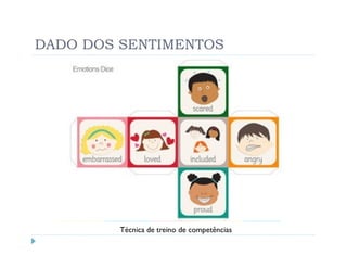 DADO DOS SENTIMENTOS




         Técnica de treino de competências
 