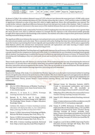 Modular Approach in Teaching Science 10 | PDF
