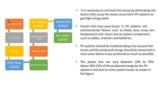 17 mse010 loss in pv plant | PPTX