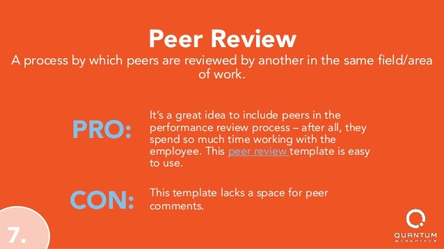 17 performance review templates to motivate employees employee peer review template