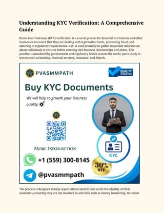 Useb E Kyc 17 Place to Buy KYC Documents & verification service In The USA.docx