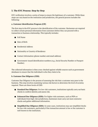 Cip Process Kyc 17 Place to Buy KYC Documents & verification service In The USA.docx