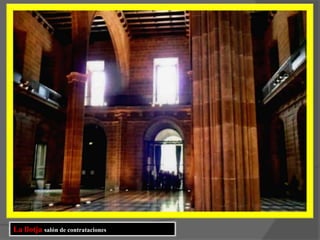 La llotja salón de contrataciones