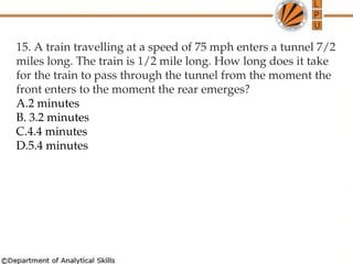 5 Train Problem 17 Problems on trains to understand u basics of it .ppt