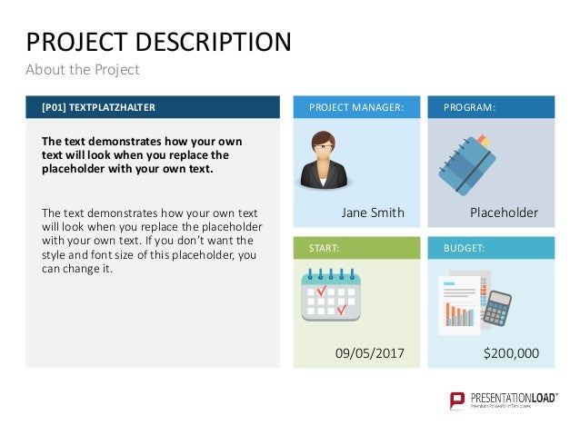 project status report ppt slide template