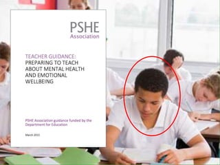 Implementing a whole school approach to wellbeing and mental health | PPTX