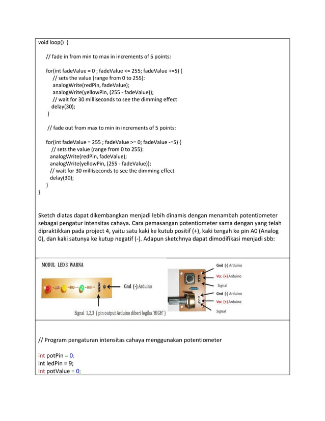 17 proyek arduino | PDF