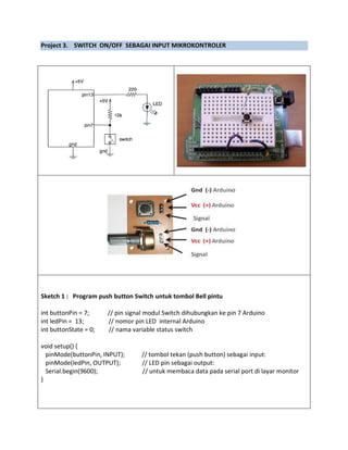 17 proyek arduino | PDF