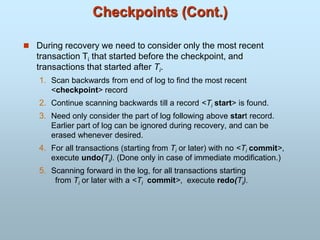 Check Mark Recovery 17 Recovery system.ppt