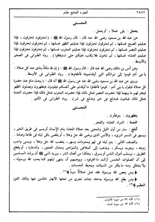 في رحاب التفسير- الجزء السابع عشر