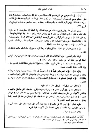 في رحاب التفسير- الجزء السابع عشر
