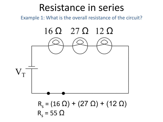 17 resistance in series and parallel
