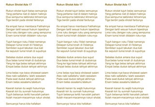 nasyid 17 rukun sholat baik dihafal utk anak | PPTX