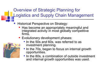 LOGISTICS AND SUPPLY CHAIN CHALLENGES FOR THE FUTURE | PPT