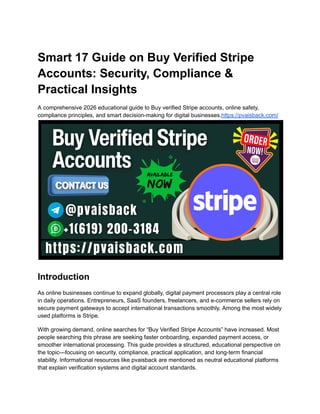 Stripe Statement.pdf 17 Smart Guide on Buy Verified Stripe Accounts in 2026.pdf