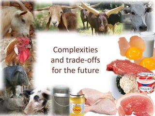 Complexities
and trade-offs
for the future
 