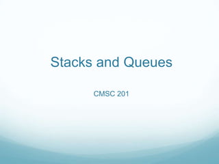 Stacks And Queues and representation .pptx