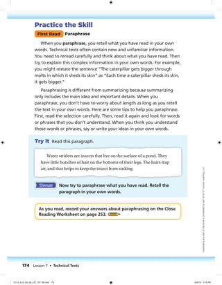 Georgia Common Core Support Coach, CCGPS Edition, Target: Reading ...