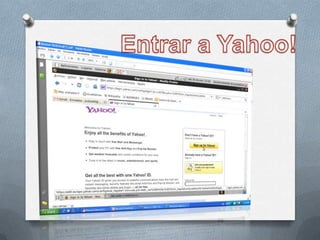 Entrar a Yahoo!