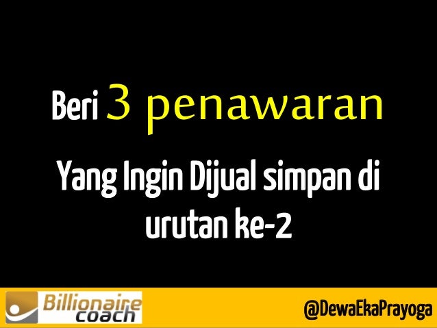 17 teknik closing dewa eka prayoga