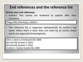 Citation Styles In Council Of Science Editors Style Guide