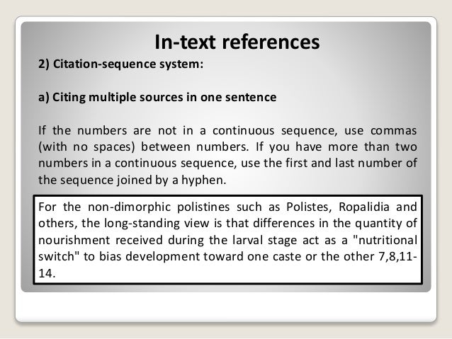 Citation styles in Council of Science Editors style guide