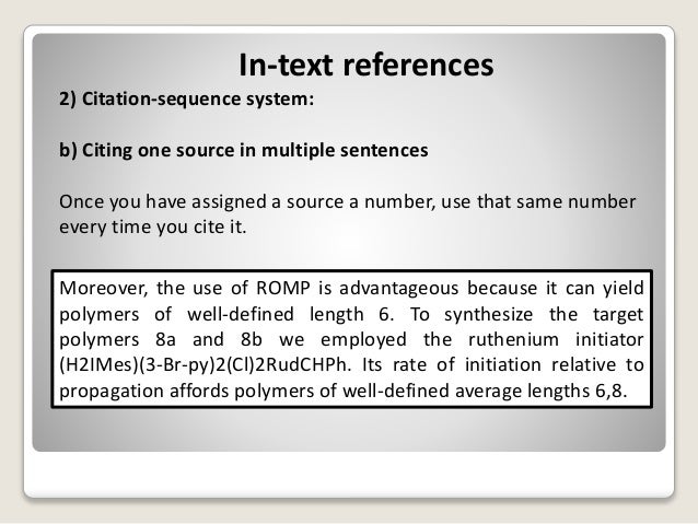 Citation styles in Council of Science Editors style guide