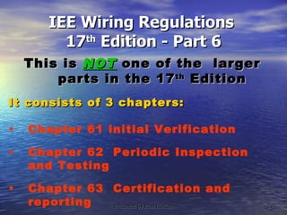 17th Edition Part 6 | PPT