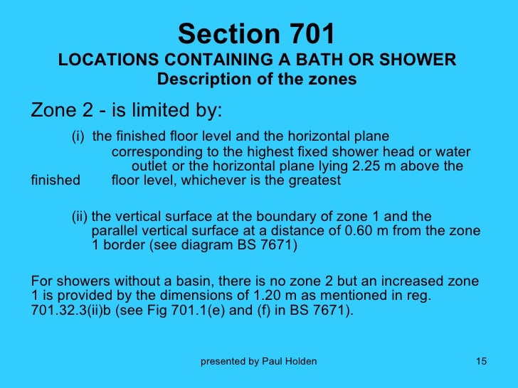 Bathroom Zones 17th Edition 17th edition part 701 Bathroom Zones 17th Edition 17th edition part 701