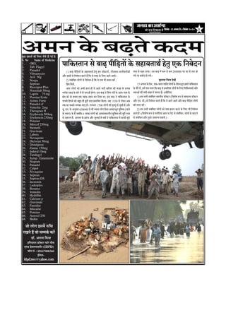 2efoveebkeÀë29Deiemle mess 4efmelebyej 2010efoveebkeÀë29Deiemle mess 4efmelebyej 2010efoveebkeÀë29Deiemle mess 4efmelebyej 2010efoveebkeÀë29Deiemle mess 4efmelebyej 2010efoveebkeÀë29Deiemle mess 4efmelebyej 2010
‚ã½ã¶ã ‡ãñŠ ºãü¤¦ãñ ‡ãŠª½ã
¹ãããä‡ãŠÔ¦ãã¶ã Ôãñ ºããü¤ ¹ããèãäü¡¦ããò ‡ãñŠ ÔãÖã¾ã¦ãã©ãÃ Öñ¦ãì †‡ãŠ ãä¶ãÌãñª¶ã
1) ºããü¤ ¹ããèãäü¡¦ããò ‡ãñŠ ÔãÖã¾ã¦ãã©ãÃ Öñ¦ãì Ö½ã ¡ãù‡ã‹›ÔãÃ, ¶ããõ•ãÌãã¶ã ‡ãŠã¾ãÃ‡ãŠ¦ããÃ‚ããò
‚ããõÀ œã¨ããò Ôãñ ãä¶ãÌãñª¶ã ‡ãŠÀ¦ãñ Öö ãä‡ãŠ Ìãñ ½ãªª ‡ãñŠ ãäÊã† ‚ããØãñ ‚ãã¾ãòý
2) Ôãâºãâãä£ã¦ã ÊããñØããò Ôãñ ãä¶ãÌãñª¶ã Öõ ãä‡ãŠ Ìãñ ªÌãã ¼ããè ¹ãÆªã¶ã ‡ãŠÀò :
ãä¹ãÆ¾ã ãä½ã¨ããò,
‚ãã¹ã ÊããñØããò ‡ãŠãñ ‚ã¼ããè ÖãÊã Öãè ½ãò ‚ãã¾ãñ ¼ããÀãè ºãããäÀÍã ‡ãŠãè Ìã•ãÖ Ôãñ „¦¹ã¸ã
¼ã¾ãâ‡ãŠÀ ºããü¤ ‡ãñŠ ºããÀñ ½ãò ¦ããñ ¹ã¦ãã Öãè ÖãñØããý ƒÔã ºããü¤ ¶ãñ ãäÔãâ£ã ¶ãªãè ‡ãñŠ ‚ããÔã-¹ããÔã ‡ãñŠ
àãñ¨ã ‡ãŠãñ ªãñ Ö¹ã‹¦ãã ¦ã‡ãŠ ¦ãÖÔã-¶ãÖÔã ‡ãŠÀ ãäª¾ãã ©ããý ƒÔã ºããü¤ ¶ãñ ¹ãããä‡ãŠÔ¦ãã¶ã ‡ãñŠ
¹ããÞãÌãñ ãäÖÔÔãñ ‡ãŠãñ ºãÖì¦ã Öãè ºãìÀãè ¦ãÀÖ ¹ãÆ¼ãããäÌã¦ã ãä‡ãŠ¾ããý ¾ãÖ 1930 Ôãñ Êãñ‡ãŠÀ ‚ãºã
¦ã‡ãŠ ‡ãŠã ÔãºãÔãñ ¼ã¾ãâ‡ãŠÀ ºããü¤ Öõý ÊãØã¼ãØã 1700 ÊããñØããò ‡ãŠãè ½ãð¦¾ãì Öãñ Þãì‡ãŠãè Öõ ‚ããõÀ
¾ãî. †¶ã. ‡ãñŠ ‚ã¶ãìÔããÀ 650000 Ôãñ ¼ããè •¾ããªã ÊããñØã ãäºã¶ãã ‚ãã£ããÀ¼ãî¦ã ÔãìãäÌã£ãã (ÀÖ¶ãñ
‡ãñŠ Ô©ãã¶ã) ‡ãñŠ Öö •ãºããä‡ãŠ 6 ÊããŒã ÊããñØããò ‡ãŠãñ ‚ãã¹ãã¦ã‡ãŠãÊããè¶ã ÔãìãäÌã£ãã ‡ãŠãè ºãìÀãè ¦ãÀÖ
Ôãñ •ãÂÀ¦ã Öõý ‚ãØãÔ¦ã ‡ãñŠ ¹ãÆãÀâ¼ã ‚ããõÀ •ãìÊããƒÃ ½ãò ÌãÓããÃ ¶ãñ ¹ãããä‡ãŠÔ¦ãã¶ã ½ãò ‡ãŠã¹ãŠãè ºãìÀãè
‡ãìŠœ ªÌãã‚ããò ‡ãŠãè ãäÊãÔ› ¶ããèÞãñ ªãè ØãƒÃ Öõý
S. No Name of Medicine
1. ORS,
2. Tab: Flagyl
3. Panadol
4. Vibramycin
5. Avil 50g
6. Nospa
7. Septran
8. Bascopan Plus
9. Normitab 50mg
10. Loprin 75 mg
11. Ponstan Forte
12. Arinec Forte
13. Panadol cf
14. Ventolin 2mg
15. Theragran H
16. Erythrocin 500mg
17. Erythrocin 250mg
18. Ponstan
19. Mercef 250mg
20. Stemetil
21. Gravinate
22. Labrex
23. Navaquine
24. Dicloran 50mg
25. Distalgesic
26. Zantac 150mg
27. Inderal 10mg
28. Tandegyl
29. Syrup Entamizole
30. Negram
31. Panadol
32. Calpol
33. Nivaquine
34. Septran
35. Septran DS
36. Incremin
37. Lederplex
38. Benatus
39. Ventolin
40. Hydrillin
41. Calcium p
42. Gravinate
43. Fansidar
44. Mucaine
45. Ponstan
46. Amoxil 250
48. Brufen
¦ãÀÖ Ôãñ ‡ãŠÖÀ ¤ã¾ããý „Ôã ºããü¤ ½ãò ‡ãŠ½ã Ôãñ ‡ãŠ½ã 288000 ÜãÀ ¾ãã ¦ããñ ¶ãÓ› Öãñ
Øã¾ãñ ¾ãã ºãºããÃª Öãñ Øã¾ãñý
‡ãðŠ¹ã¾ãã ãäÞã¨ã ªñŒãò
15‚ãØãÔ¦ã‡ãñŠãäª¶ã,¹ãã‡ãŠ-¼ããÀ¦ãÍãããä¶¦ã½ããñÞããÃ‡ãñŠªãõÀã¶ãÖì†Ö½ããÀñ¹ãããä‡ãŠÔ¦ãã¶ã
‡ãñŠ ªãõÀñ ½ãò, Ö½ãò ¹ã¦ãã ÞãÊãã ãä‡ãŠ ºããü¤ Ôãñ ¹ãÆ¼ãããäÌã¦ã ÊããñØããò ‡ãñŠ ãäÊã† ãäÞããä‡ãŠ¦Ôã‡ãŠãò ‚ããõÀ
ªÌãã‚ããò ‡ãŠãè ¼ããÀãè ½ãã¨ãã ½ãò •ãÁÀ¦ã Öõý ƒÔããèãäÊã†
1) Ö½ã Ôã¼ããè Ôãâºãâãä£ã¦ã ¼ããÀ¦ããè¾ã ¡ãù‡ã‹›À (ãäÌãÍãñÓã Á¹ã Ôãñ Ôãã½ãã¶¾ã ¡ãù‡ã‹›À
‚ããõÀ †½ã. ¡ãè.)Ôãñ ãä¶ãÌãñª¶ã ‡ãŠÀ¦ãñ Öö ãä‡ãŠ Ìãñ ‚ããØãñ ‚ãã¾ãò ‚ããõÀ ºããü¤ ¹ããèãäü¡¦ã ÊããñØããò
‡ãŠãè ½ãªª ‡ãŠÀòý
2) Ö½ã Ôã¼ããè Ôãâºãâãä£ã¦ã ÊããñØããò ‡ãŠãñ ªÌãã ¹ãÆªã¶ã ‡ãŠÀ¶ãñ ‡ãñŠ ãäÊã† ¼ããè ãä¶ãÌãñª¶ã
‡ãŠÀ¦ãñ Ööý (ãäÌãÍãñÓã Â¹ã Ôãñ ½ãÊãñãäÀ¾ãã ‚ãã¦ã ¾ãã ¹ãñ› Ôãñ Ôãâºãâãä£ã¦ã, Ôããâ¹ããò ‡ãñŠ ‡ãŠã›¶ãñ
Ôãñ Ôãâºãâãä£ã¦ã ‚ããõÀ ªîÔãÀñ Ôãã½ãã¶¾ã ªÌãã¾ãò.)
•ããñ ÊããñØã ƒÔã½ãò ÁãäÞã
ÀŒã¦ãñ Öö Ìããñ Ôã½¹ã‡ãÃŠ ‡ãŠÀò
¡ãù. ‚ãÁ¥ã ãä½ã¨ãã
ƒãä¥¡¾ã¶ã ¡ãù‡ã‹›À ¹ãŠãùÀ ¹ããèÔã
†¥¡ ¡ñÌãÊã¹ãÔã½ãò› (IDPD)
¹ãŠãñ¶ã ¶ãâ. : 09417000360
ƒÃ½ãñÊã-
idpd2001@yahoo.com
 