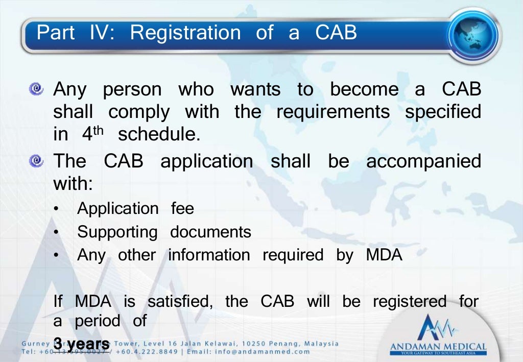 Malaysia Medical Devices Regulations