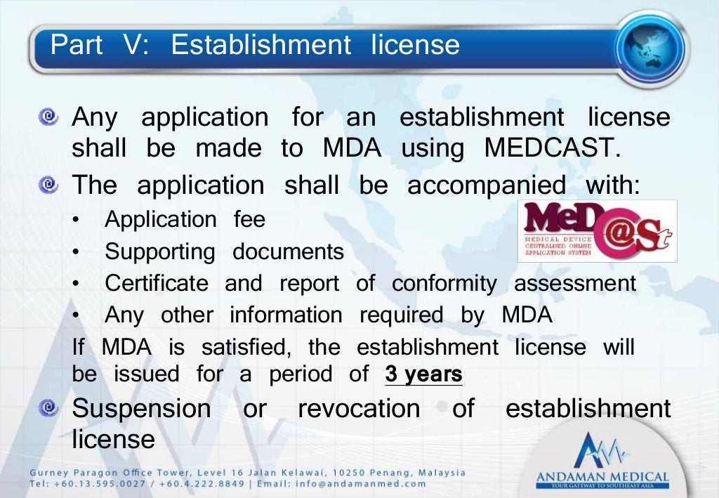 Malaysia Medical Devices Regulations