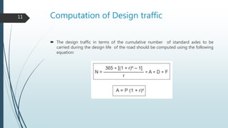 Design of flexible pavement | PPTX