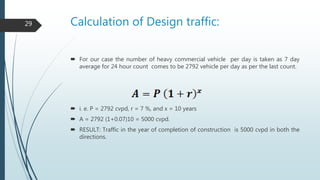 Design of flexible pavement | PPTX