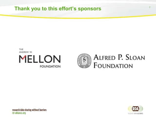 7
Thank you to this effort’s sponsors
 