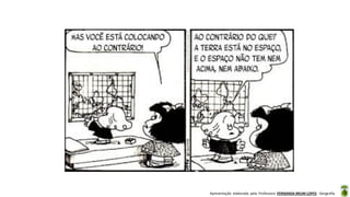 Apresentação elaborada pela Professora FERNANDA BRUM LOPES - Geografia
 