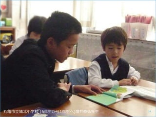 丸亀市立城北小学校 (6年生から1年生へ)増井泰弘先生 34
 