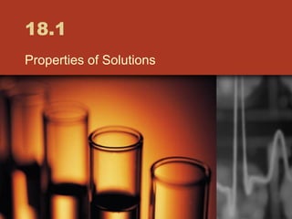 18.1 Properties of Solutions 