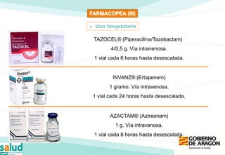 (18 11-27) ANTIBIOTERAPIA EN ITU.ppt