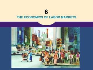 6   THE ECONOMICS OF LABOR MARKETS 