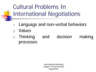International Negotiation | PDF