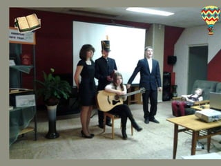 • городская библиотечная программа
направленная на работу с подростками по
профилактике наркомании, правонарушений.
• Формы мероприятий, используемые на
занятиях по программе: диспуты, подиумдискуссия, беседы, акции, встречи с
интересными людьми, выставка-диалог,
выпуск дайджеста, информационных листков.
• Возраст участников: учащиеся 5-11 классов
(11-16 лет)

 