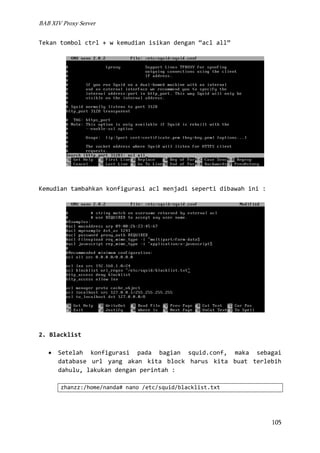 konfigurasi proxy server | PDF