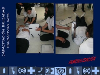 CAPACITACIÓN BRIGADAS
EDUCATIVAS 2013

 