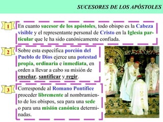 18.5. obispos presbíteros diáconos