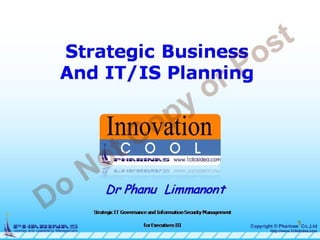 18.Strategic Business & It Plan Presentation Demo
